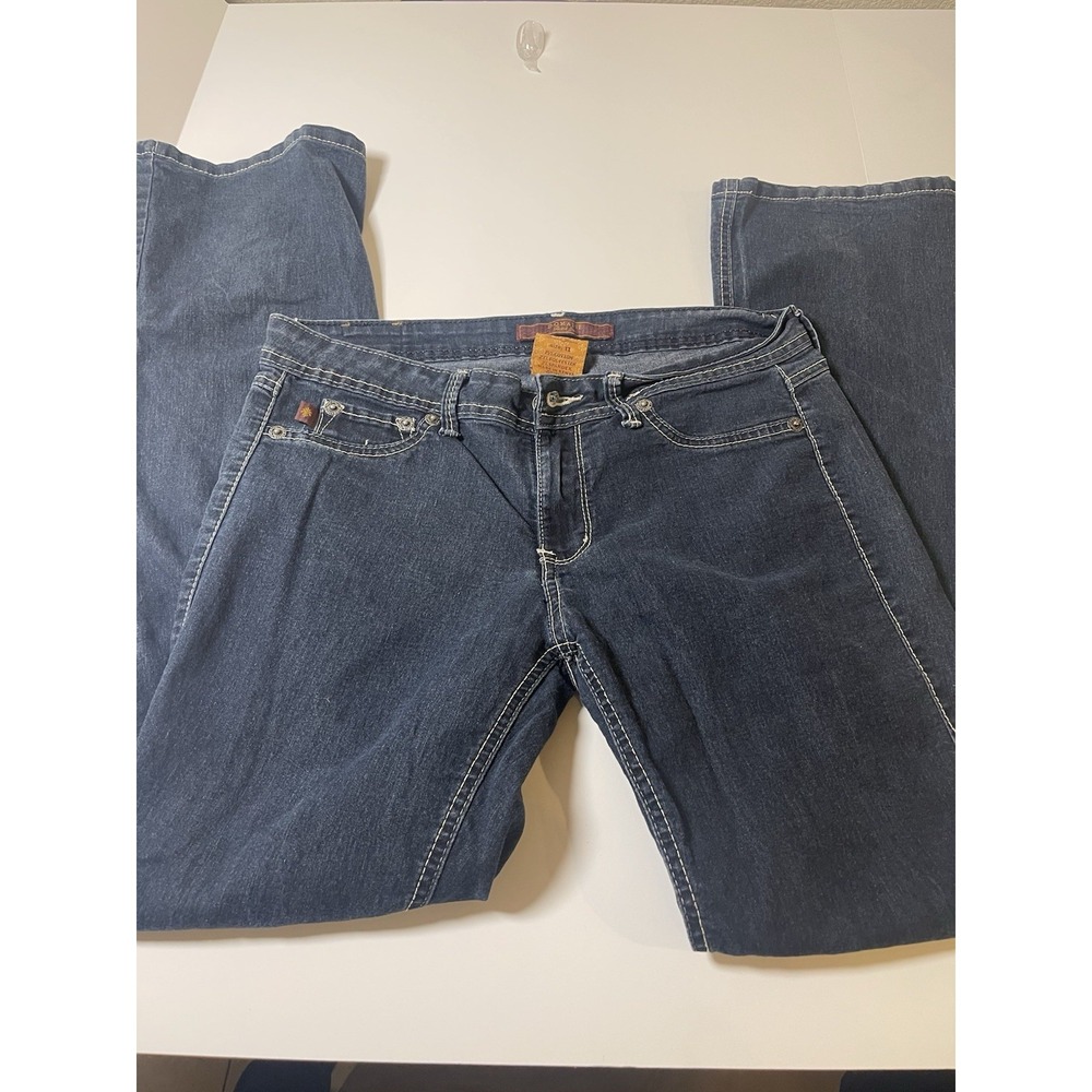 Domaine Dark Jeans Woman's Boot Cut Stretch Jeans‎ Size 11